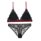 Rimless lace Triangle Bra
