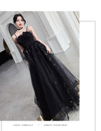 Black Evening Dress Temperamental Minority High-end