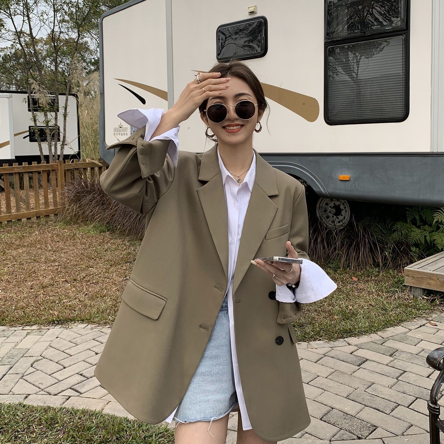 Jacket Loose Casual Temperament Small Suit